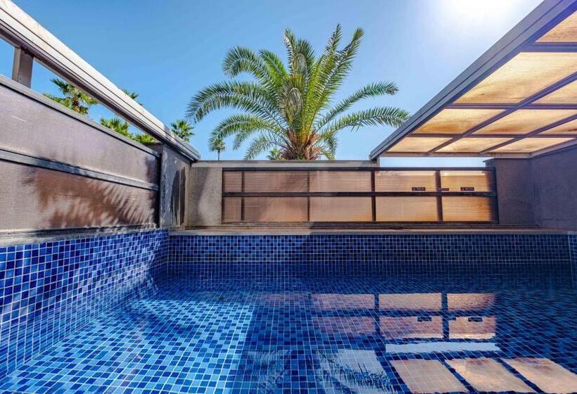 别墅: 1间卧室带游泳池, Dyne Oceano