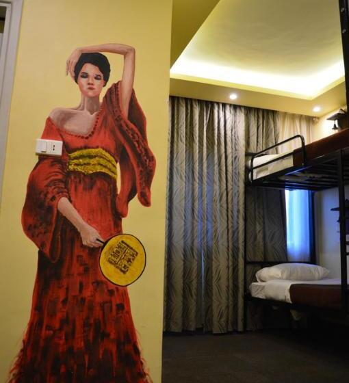 تختخواب در اتاق مشترک, Rafiki Hostel