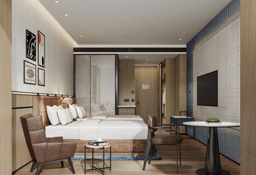 シティビューのスーペリアルーム, Four Points By Sheraton Chongqing North Railway Station