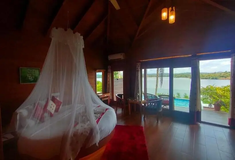 Huvila, 1 makuuhuone ja uima-allas, Lakerose Wayanad Resort