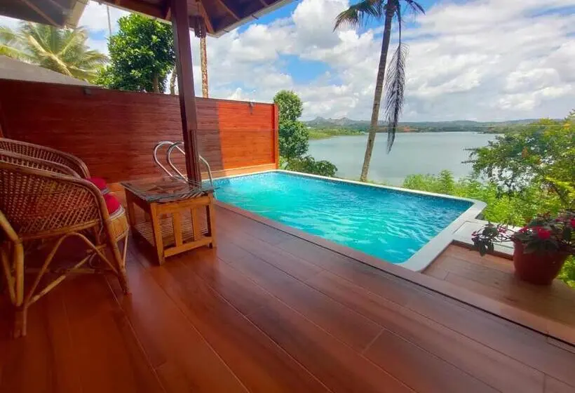 Huvila, 1 makuuhuone ja uima-allas, Lakerose Wayanad Resort