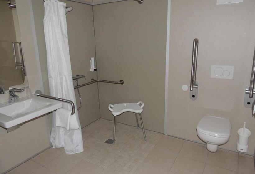 חדר סטנדרט מותאם לאדם עם מוגבלויות, Avia Motel Bisamberg