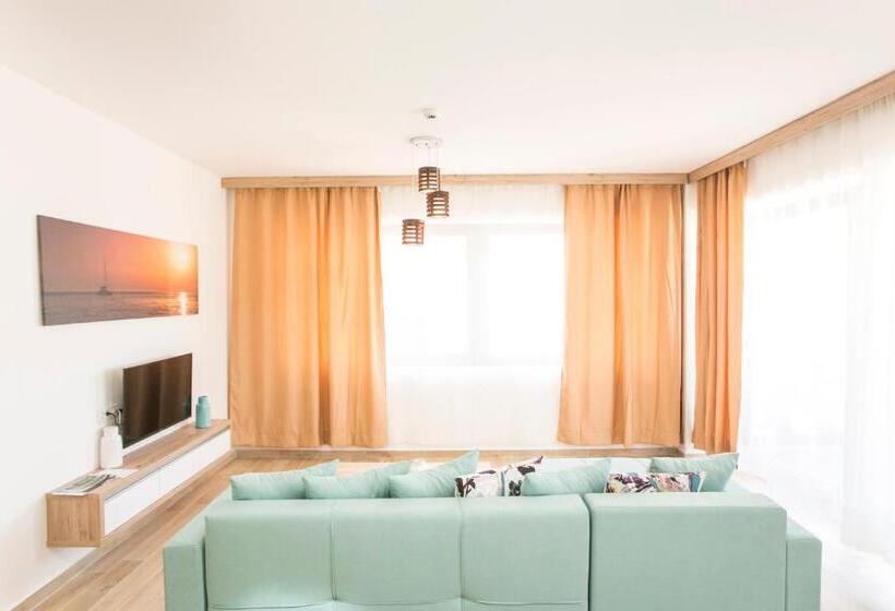 Deluxe Suite Sea View, Aparthotel & Spa Kasmi