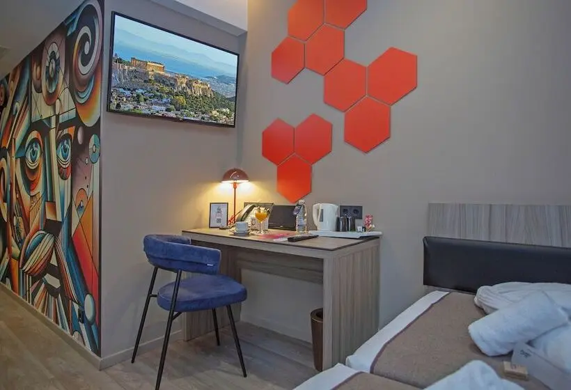Standard-huone, Casual Kubic Athens