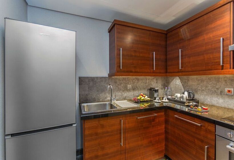 דירה משפחתית 2 חדרי שינה, Hilton Riyadh Hotel & Residences