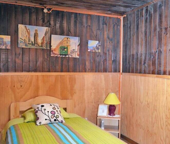 اتاق استاندارد یک تخته با سرویس بهداشتی مشترک, Hostal Destino Bellavista