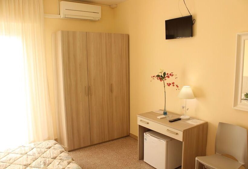 غرفة قياسية مزوَّدة بشُرفة إطلالة جانبية علي البحر, Luca