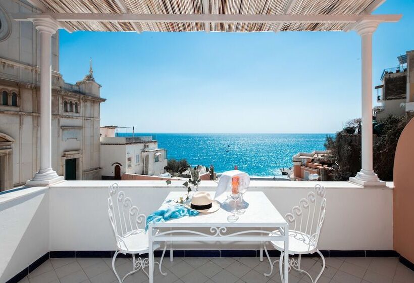 带海景的高档工作室, Villa Flavio Gioia