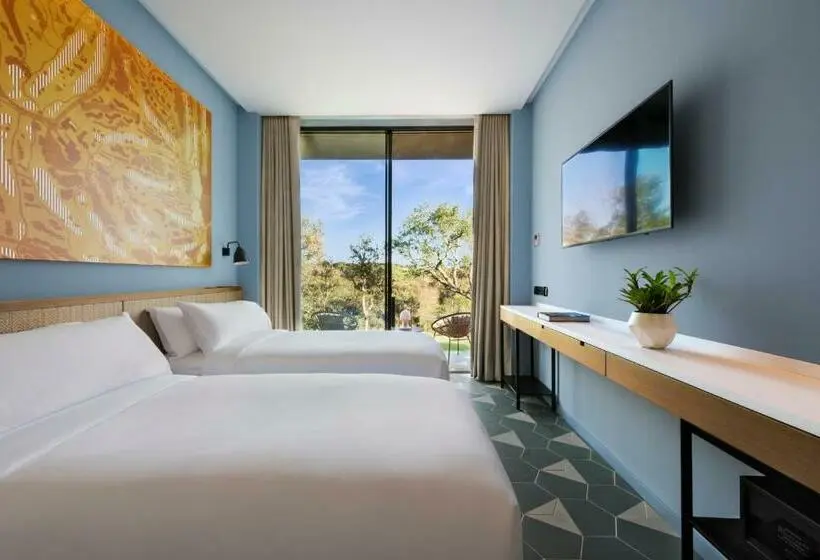 テラス付きデラックスルーム, Lavida Hotel At Camiral Golf & Wellness