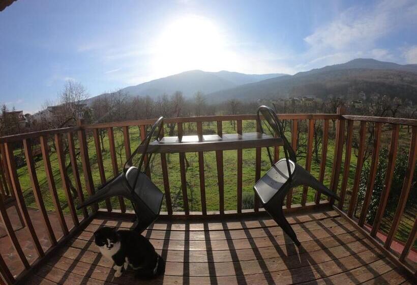 اتاق خانوادگی با چشمانداز باغ, Cevizdibi