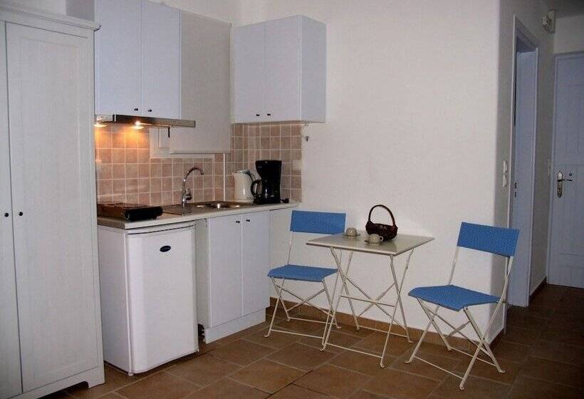 스탠다드 스튜디오 정원 전망, Heliotropio Studios & Apartments