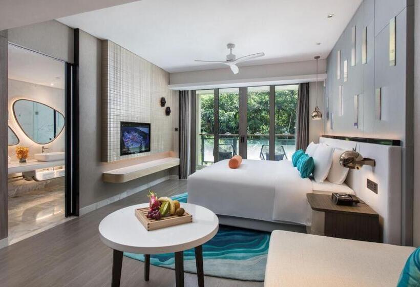 חדר דחוקס עם מיטת קינג, Wingate By Wyndham Sanya Luhuitou