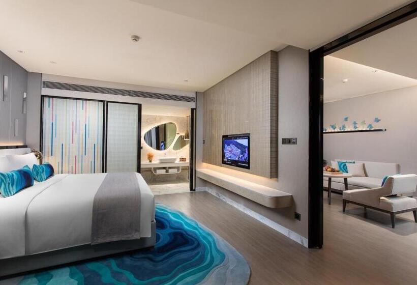 חדר דלוקס עם מיטת קינג, Wingate By Wyndham Sanya Luhuitou