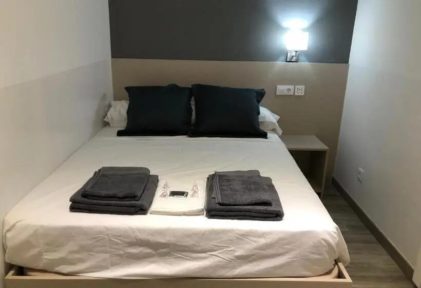 اتاق استاندارد با سرویس بهداشتی مشترک, Hostalin Madrid Atocha