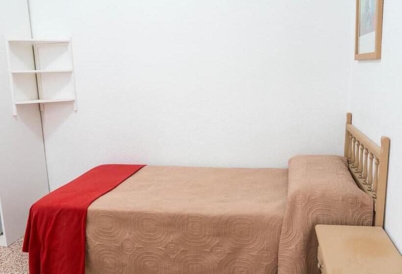 스탠다드 싱글 룸 공동욕실, Pension Alcala