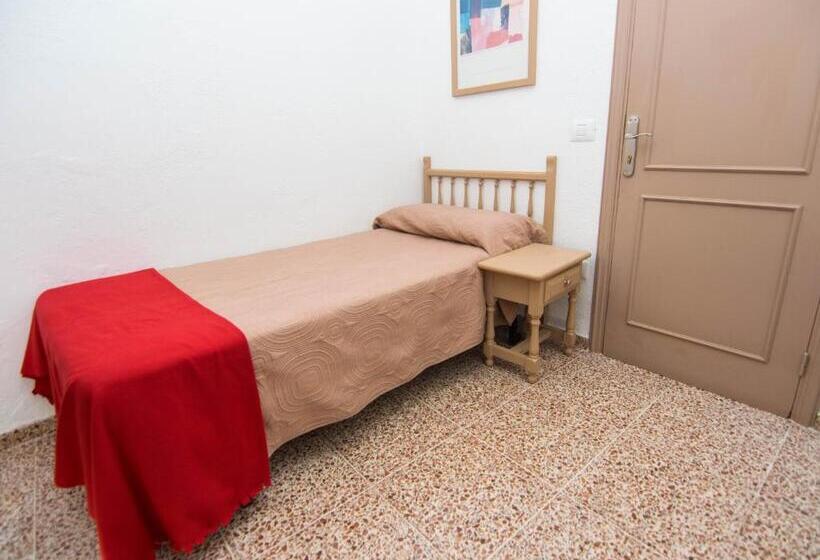 발코니 스탠다드 싱글 룸, Pension Alcala