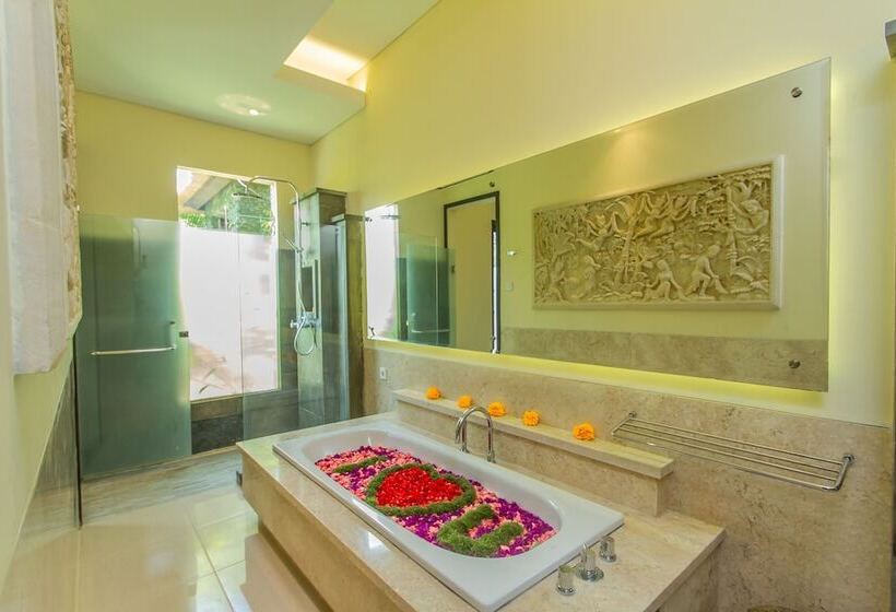 デラックスビラの１ベッドルーム, Canikaya Villas Ubud