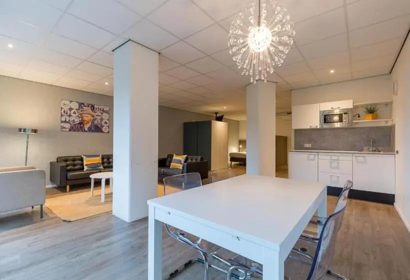 Huoneisto 1 Makuuhuone, Amrâth Apart Hotel Schiphol Badhoevedorp