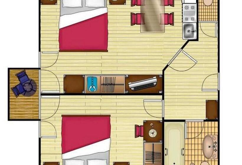 شقة غرفتين, Club Hotel Am Kreischberg