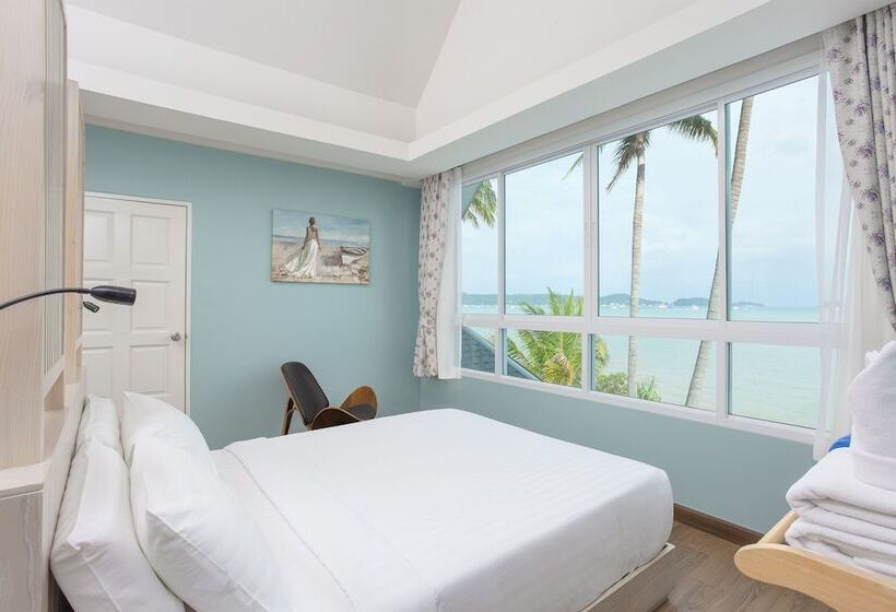 فيلا غرفتين نوم مطلة على البحر, Fisherman Way Beach Villa