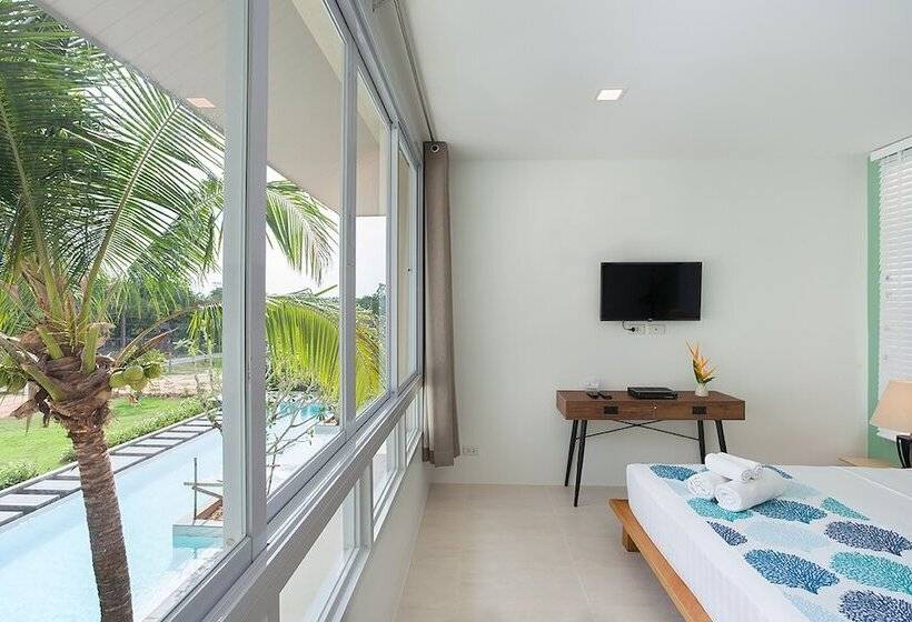 Вилла с 1 спальней и бассейном, Fisherman Way Beach Villa