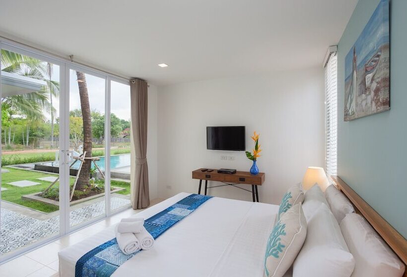 فيلا غرفة نوم واحدة مع مسبح, Fisherman Way Beach Villa