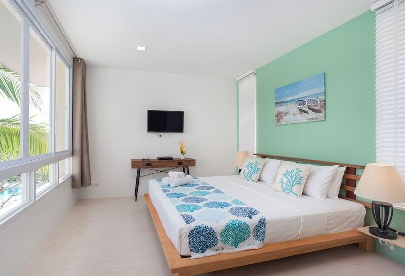 فيلا غرفة نوم واحدة مع مسبح, Fisherman Way Beach Villa