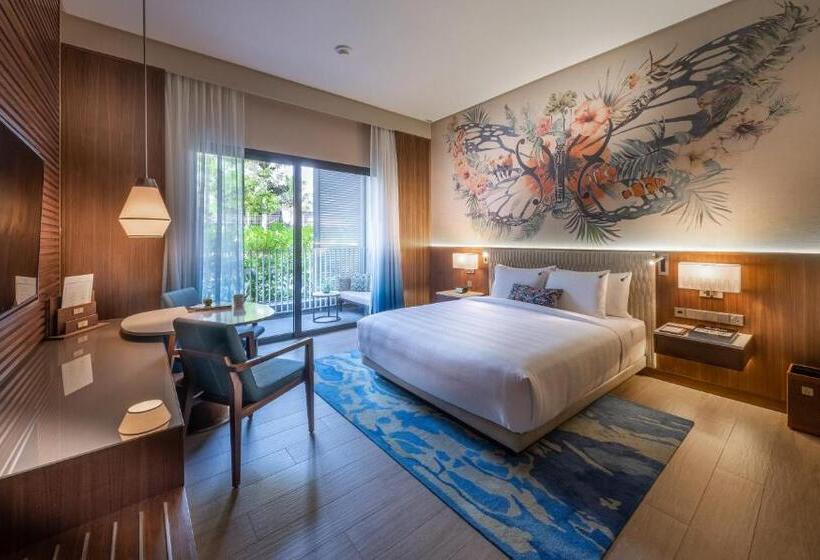 디럭스 룸 킹사이즈 침대, Hard Rock Hotel Desaru Coast