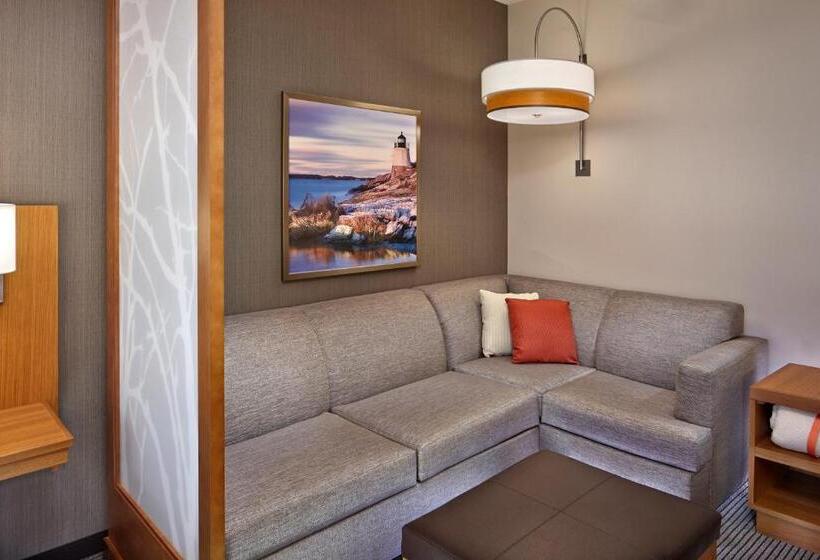 带大床的标准间, Hyatt Place Warwick/providence Airport