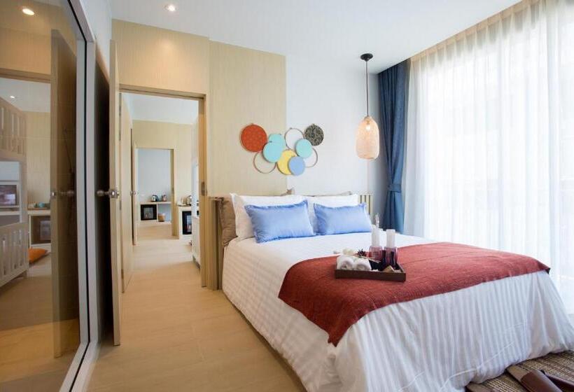 디럭스 패밀리 룸, Lario Hotel Krabi Sha Extra Plus