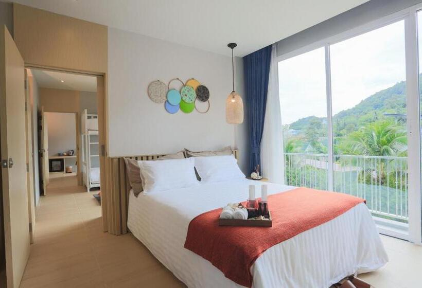 디럭스 패밀리 룸, Lario Hotel Krabi Sha Extra Plus