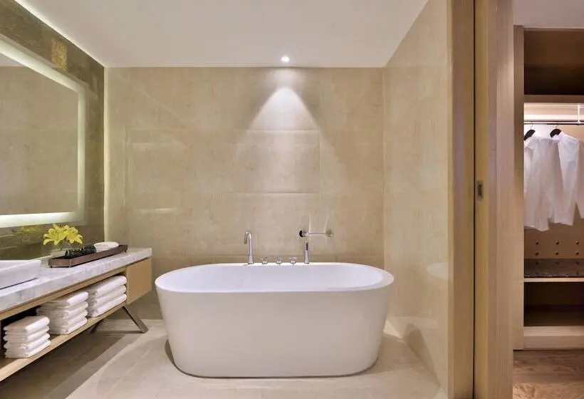 ダブルベッドのスタンダードスタジオ, Marriott Executive Apartments Hyderabad