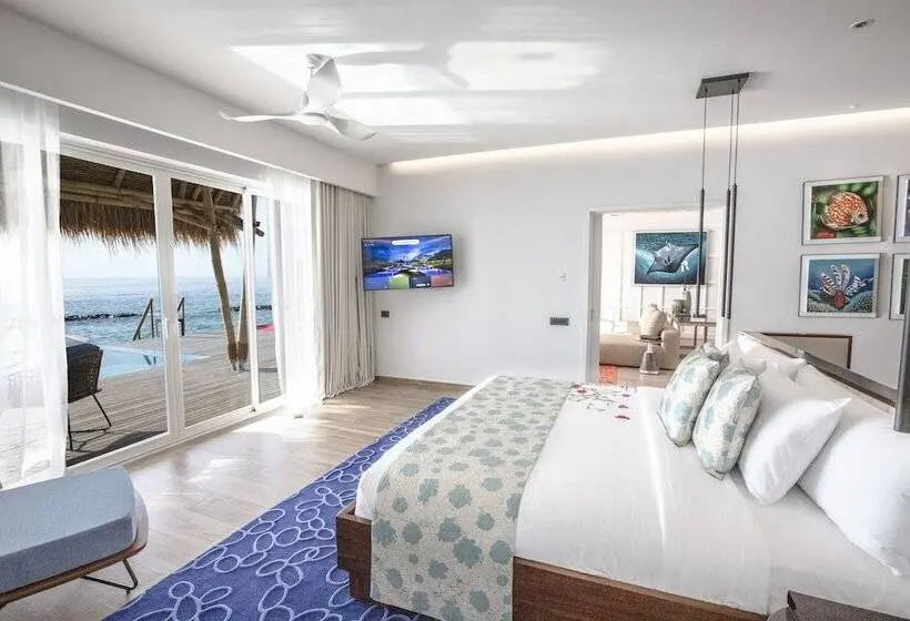 Superior-villa 1 Makuuhuone, Emerald Maldives Resort & Spa   All Inclusive