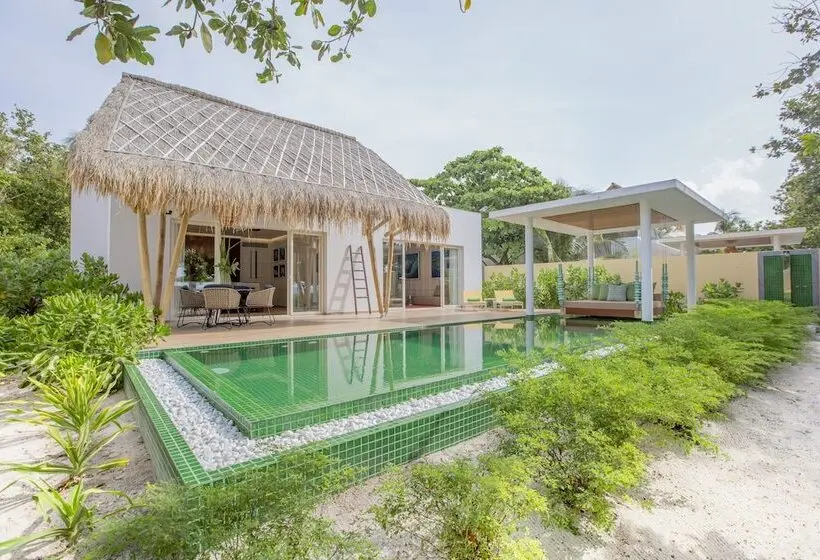 Superior-villa 1 Makuuhuone, Emerald Maldives Resort & Spa   All Inclusive