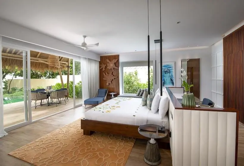 Superior-villa 1 Makuuhuone, Emerald Maldives Resort & Spa   All Inclusive