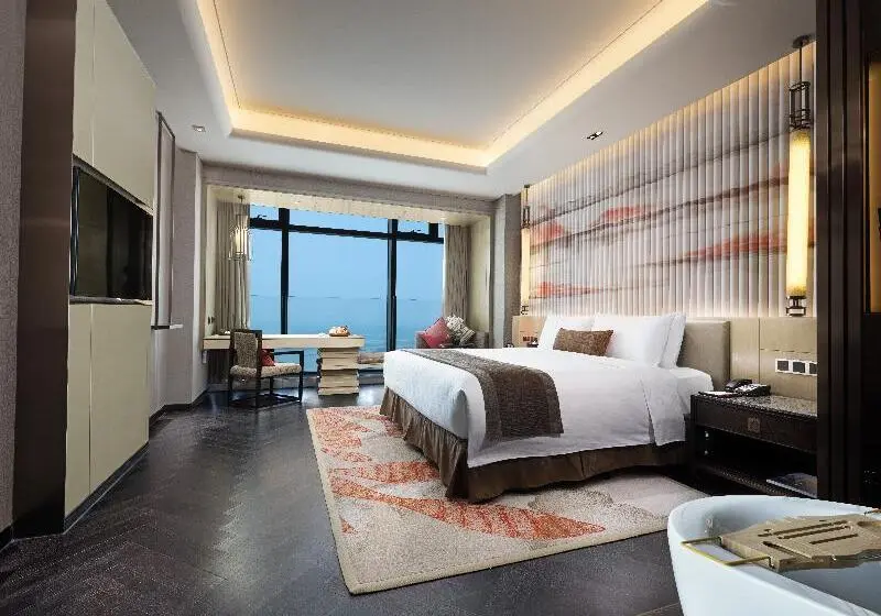 Standard-huone King-vuode, Hualuxe Wuhu, An Ihg