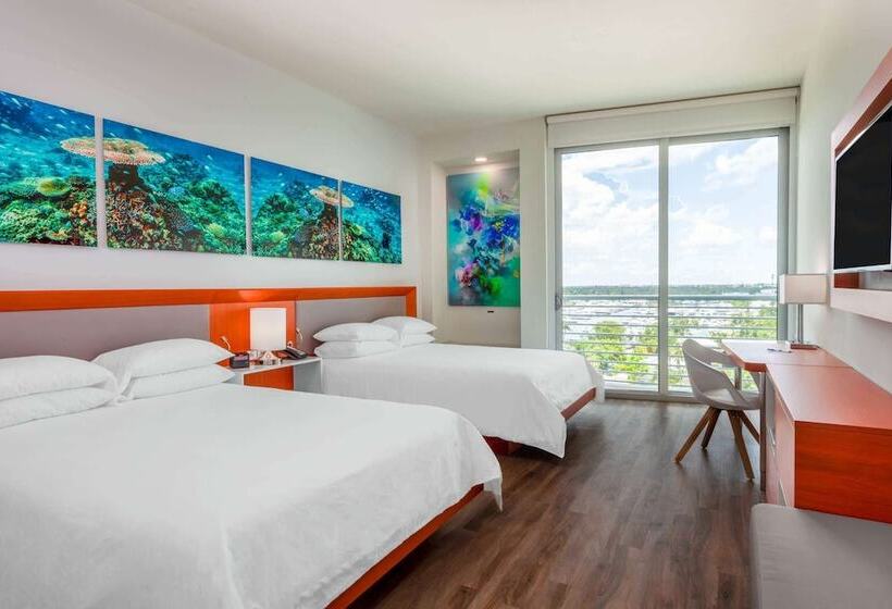 스탠다드 룸 더블 침대 2개, Maritime Fort Lauderdale Cruise Port