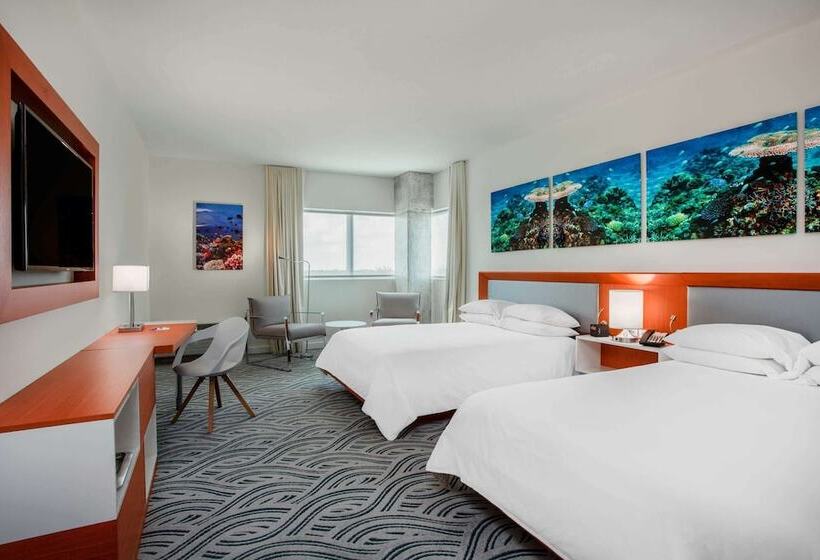 带2个双人床的标准工作室, Maritime Fort Lauderdale Cruise Port