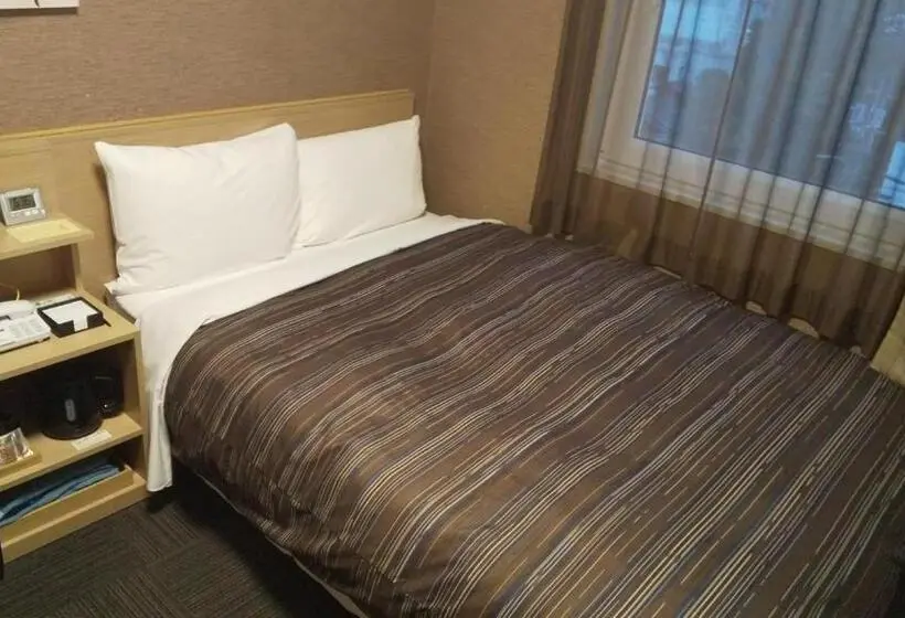 ダブルベッドのベーシックルーム, Route Inn Higashiomi Yokaichi Ekimae
