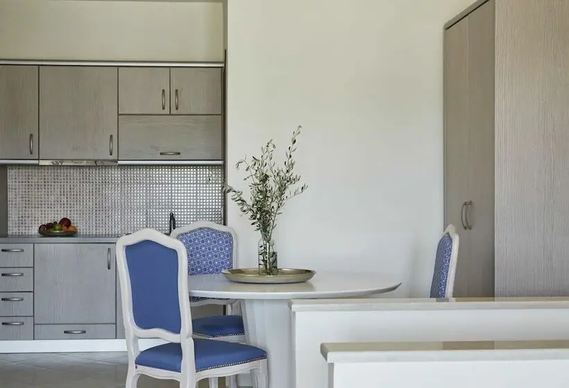 オーシャンビューのプレミアムルーム。, Skiathos Living