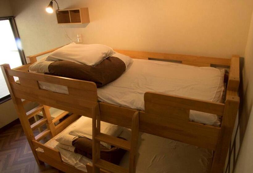 غرفة قياسية سرير بطابقين مزودة بحمام مشترك, Jhoppers Kumano Yunomine Guesthouse