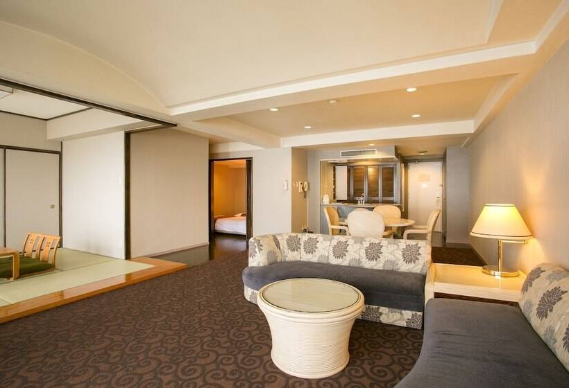 غرفة ديلوكس مطلّة علي البحر, Mikawawan Resort Linx