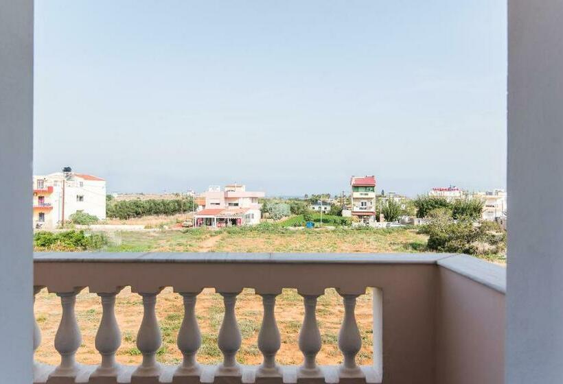 带1个卧室带花园景观的公寓, Yiannis Manos Hotel Resort