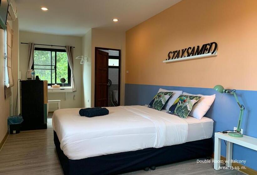 اتاق استاندارد با بالکن, Stay Samed Hostel