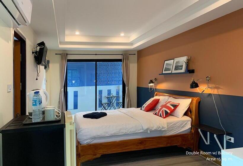 스탠다드 발코니 룸, Stay Samed Hostel