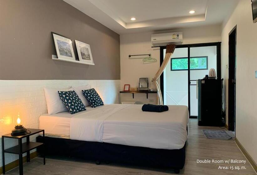 스탠다드 발코니 룸, Stay Samed Hostel