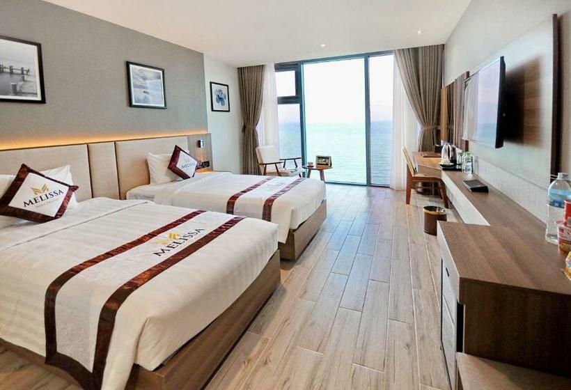اتاق استاندارد با چشم‌انداز دریا, Melissa Hotel Nha Trang