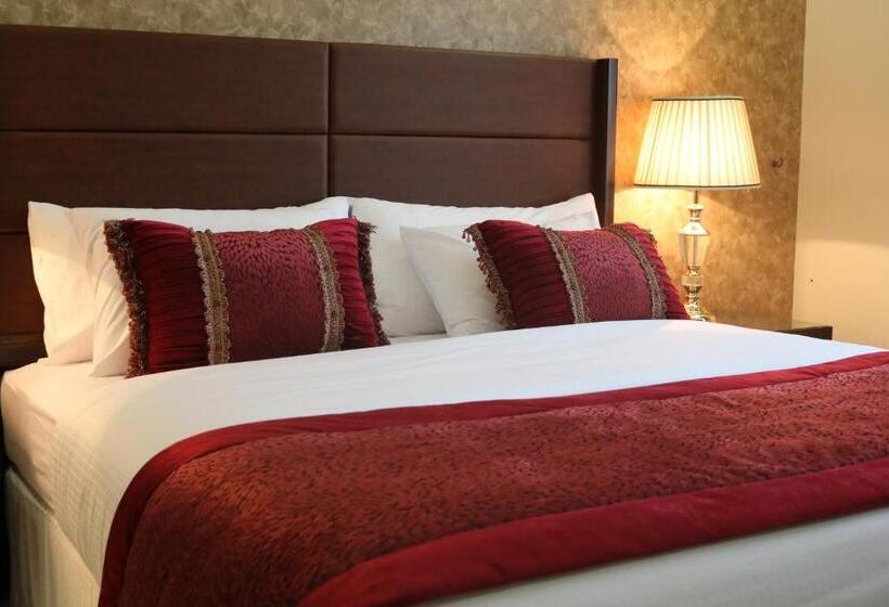 キングサイズベッドのデラックススイート, منزل أبحر للشقق المخدومة Obhor Home Apartments