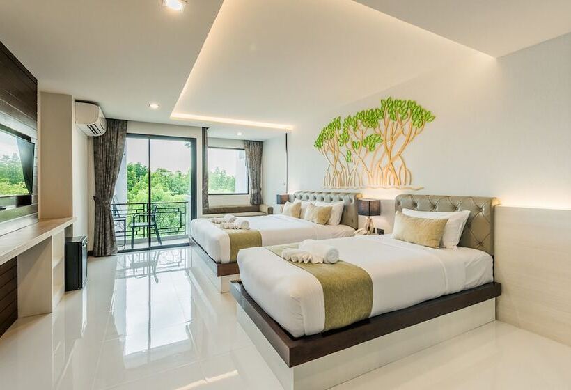 디럭스 트리플 룸, River Front Krabi