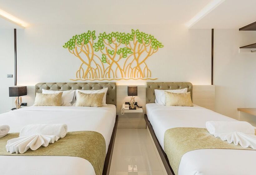 디럭스 트리플 룸, River Front Krabi